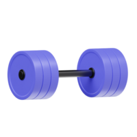 Dumbbell icon 3d render illustration png