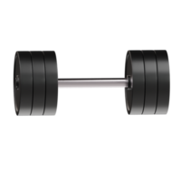 Dumbbell icon 3d render illustration png