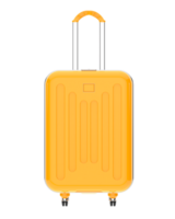 Luggage isolated on background. 3d rendering - illustration png
