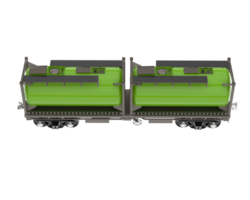 Train tanker isolated on background. 3d rendering - illustration png