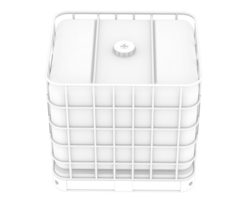 Water container isolated on white background. 3d rendering png