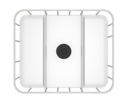 Water container isolated on white background. 3d rendering png