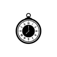 CLOCK BLACK DESIGN vector