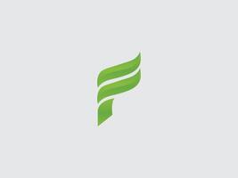 Letter F logo set with geometric gradient design, concept of future and forward. F letter logo. vector
