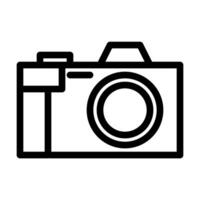 camera, photo icon in line style. illustration vector