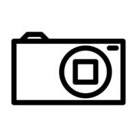 camera icon, sign, symbol in line style. illustration vector