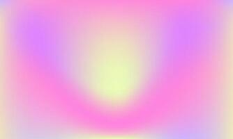 Pink pastel holographic gradient background. Vibrant, abstract colorful rainbow banner. illustration vector
