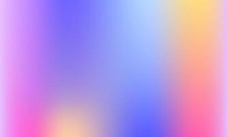 Gradient vibrant background. Holographic rainbow abstract colorful banner. illustration vector