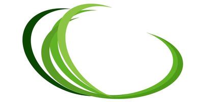 Modern green banner background. Graphic design banner pattern background template with dynamic wave shapes. vector