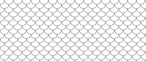 fish scale seamless pattern. skin texture background of fish vector