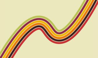 Abstract background of rainbow Wavy Line designs pattern ready to use for cloth, textile, wrap and other. vector