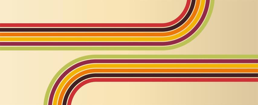 Abstract background of rainbow Wavy Line designs pattern ready to use for cloth, textile, wrap and other. vector