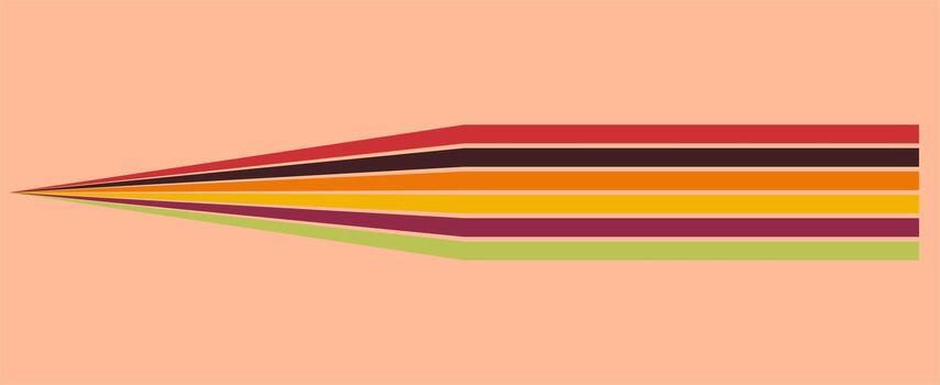 Abstract background of rainbow Wavy Line designs pattern ready to use for cloth, textile, wrap and other. vector