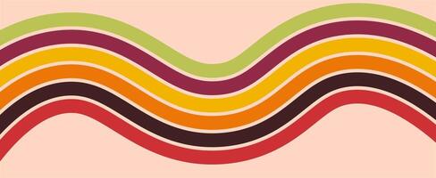 Abstract background of rainbow Wavy Line designs pattern ready to use for cloth, textile, wrap and other. vector