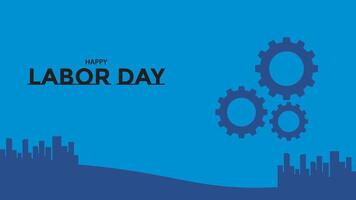Abstract Labor Day Background, Banner. vector