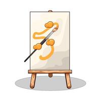 Illustration of paint brush vector