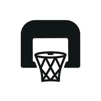Baketball hoop icon design templates simple and modern vector