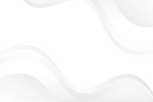 white wave abstract background vector