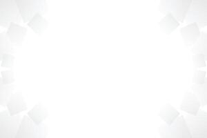 abstract white geometric background vector