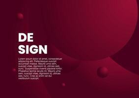 gradient background with abstract shapes vector