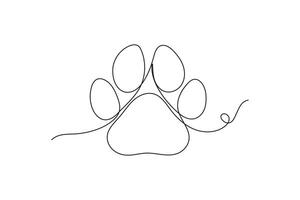 Eye single line art, continuous one line drawing of Isolated outline art black white background vector