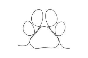Eye single line art, continuous one line drawing of Isolated outline art black white background vector