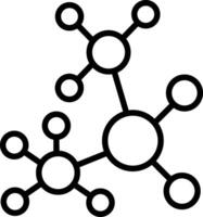 Neural Line Icon Design vector