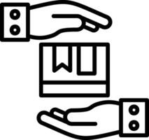 Order Fulfillment Line Icon Design vector