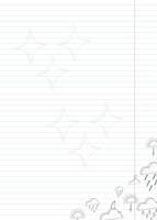 contour isometric weather icons on a white sheet background with blue stripes vector