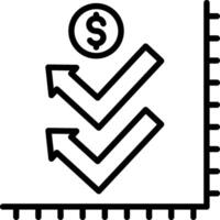 Bounce Back Line Icon Design vector