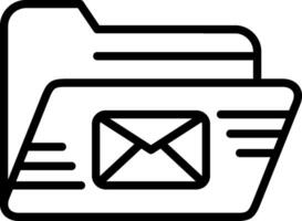 Sms Line Icon Design vector