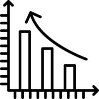 Growth Line Icon Design vector