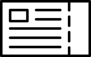 Pass Line Icon Design vector