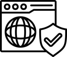 Web Line Icon Design vector