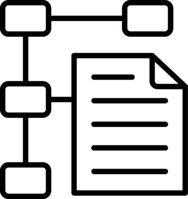 Structure Line Icon Design