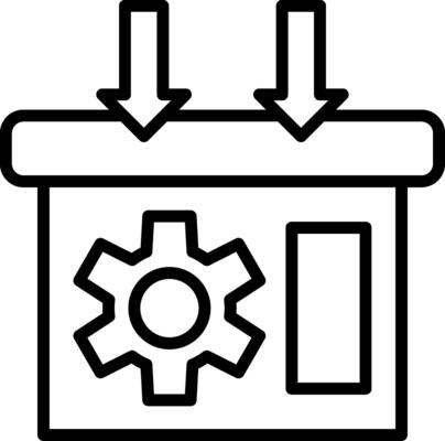 Archive Line Icon Design