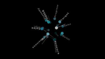 Abstract Virtual Texture Motion Graphic Flow Concept Background video