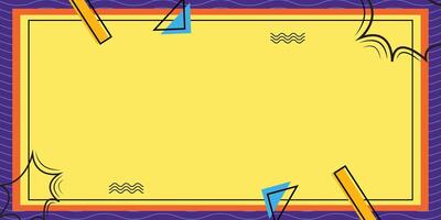 Abstrack Background With Yellow and Purple Color vector
