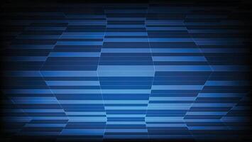 abstract blue futuristic background with geometric shape vector