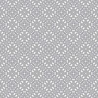 Oriental Geometric Stroke Pattern Design vector