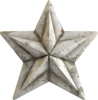 a star shaped object with a transparent background png