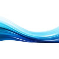 Abstract wave shape isolated on transparent background png