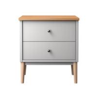 Bedside table isolated on transparent background png