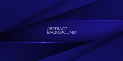 Abstract dark blue overlap shadow 3d background. Papercut design background. Dark blue background with trendy pattern design. Eps10 vector