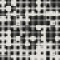 Modern Stylish Halftone Square Pattern Abstract Background vector