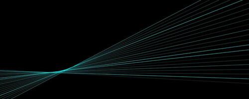 Bright blue minimal lines abstract technology background vector