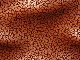 Close-up snake leather with a smooth, slightly uneven texture. photo