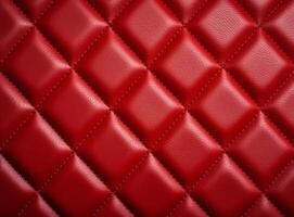 Close-up leather with a smooth, slightly uneven texture. photo