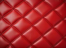 Close-up leather with a smooth, slightly uneven texture. photo
