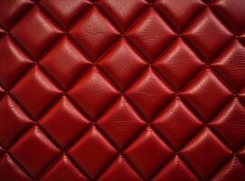 Close-up leather with a smooth, slightly uneven texture. photo